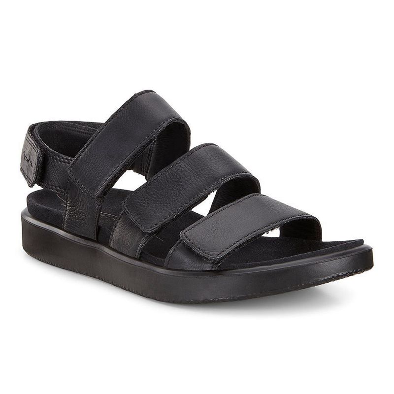 Women Ecco Flowt W - Sandals Black - India FGXKVS351